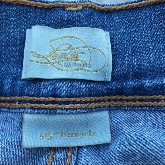 Levi’s 515 Bermuda Shorts Denim - Picture 4 of 7